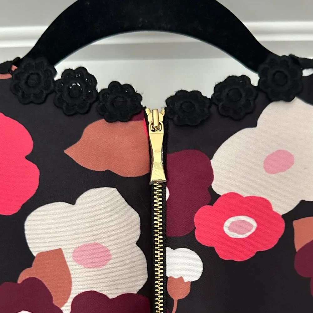 Kate Spade Blooming Mikado Floral Dress‎ Size 4